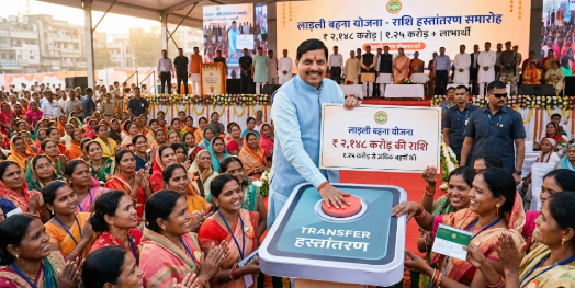 MP to Transfer Rs 2,148 Crore to Over 1.25 Crore Ladli Behna Beneficiaries